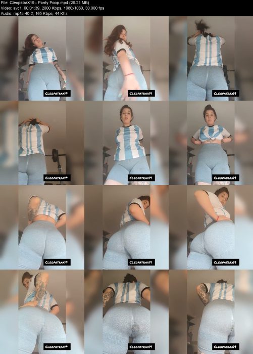 CleopatraX19 - Panty Poop | Poop Girls | Kinkmixer