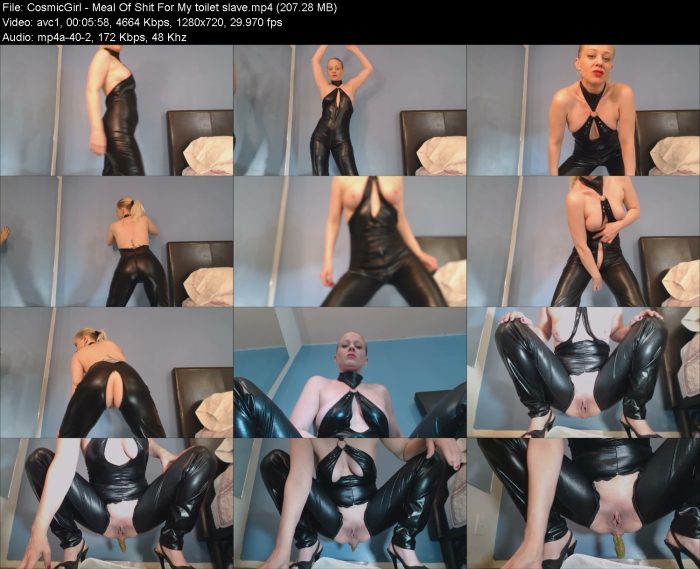 CosmicGirl - Meal Of Shit For My toilet slave – KinkMixer - Violent Crazy Desires CosmicGirl - Meal Of Shit For My toilet slave | Poop Girls | Kinkmixer