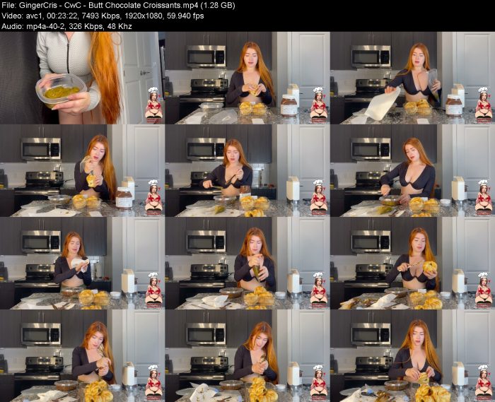 GingerCris - CwC - Butt Chocolate Croissants | Poop Girls | Kinkmixer