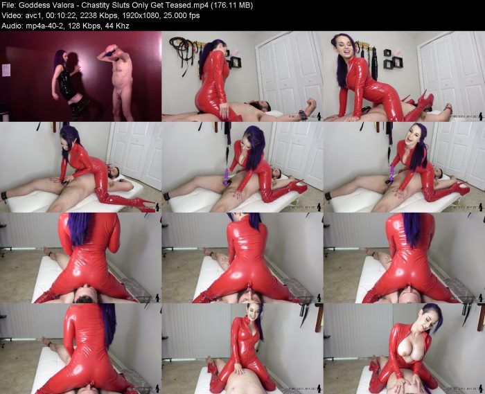 Goddess Valora - Chastity Sluts Only Get Teased | FemDom | Kinkmixer