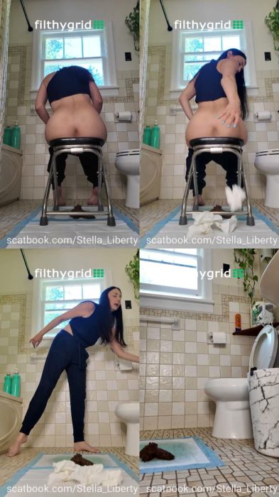 Stella Liberty – My First Time Trying out the Toilet Chair