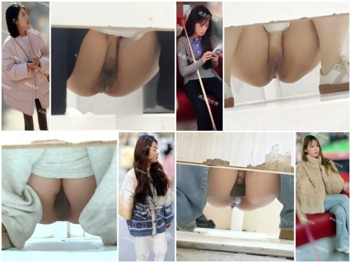 Public Restroom China Toilet Voyeur sifangktv 2887-2889 | Toilet Voyeurism | Kinkmixer