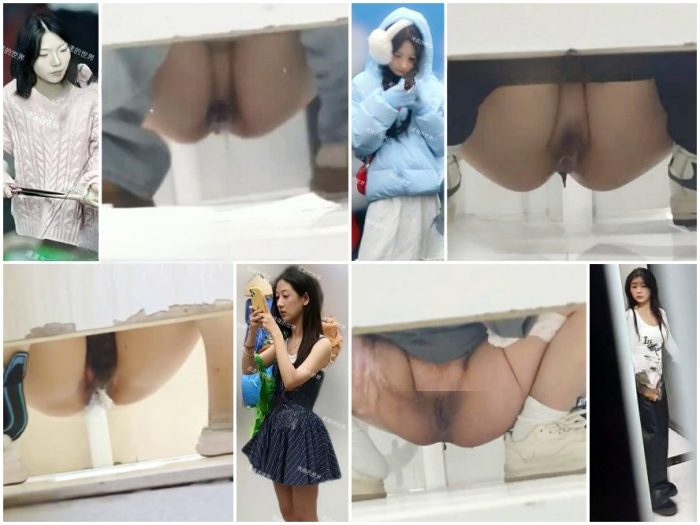 Public Restroom China Toilet Voyeur sifangktv 2887-2889 | Toilet Voyeurism | Kinkmixer
