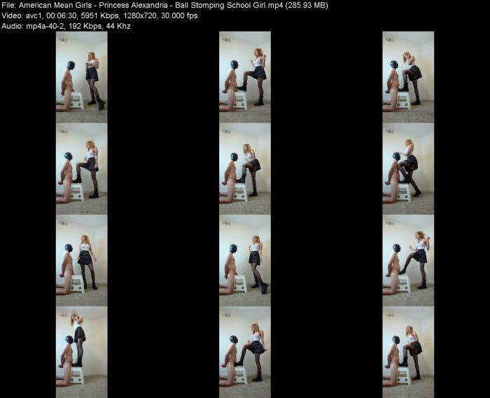 American Mean Girls - Princess Alexandria - Ball Stomping School Girl | FemDom | Kinkmixer