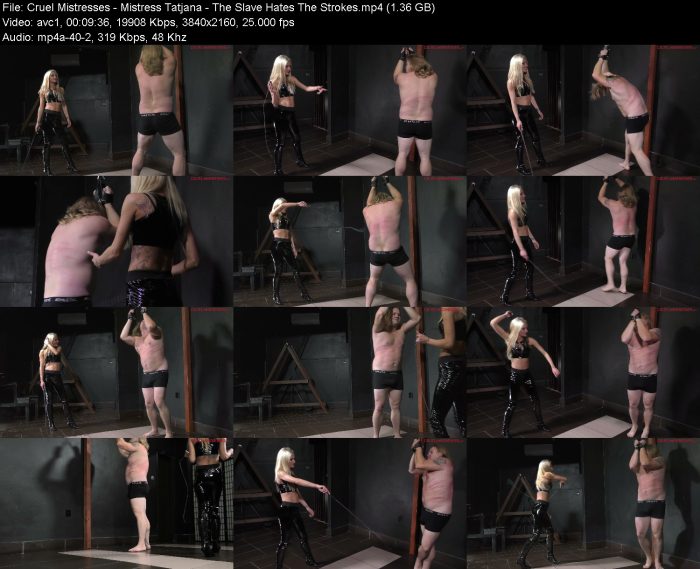 Cruel Mistresses - Mistress Tatjana - The Slave Hates The Strokes | FemDom | Kinkmixer