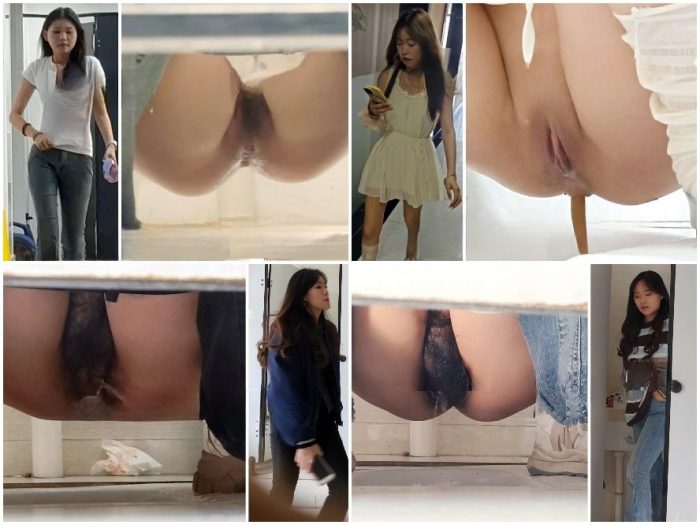 Nude Ass ライトをつけて撮影❤️ 最高品質の美女の排便と排尿シリーズ 膣分泌物と糸状の液体を伴う最高品質の白帯下少女 | Toilet Voyeurism | Kinkmixer