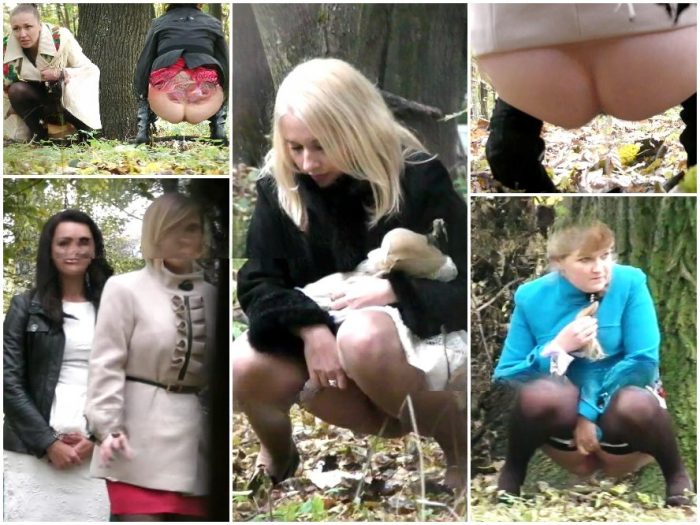 Public Restroom Girls Pee in The Park 5-6 | Toilet Voyeurism | Kinkmixer