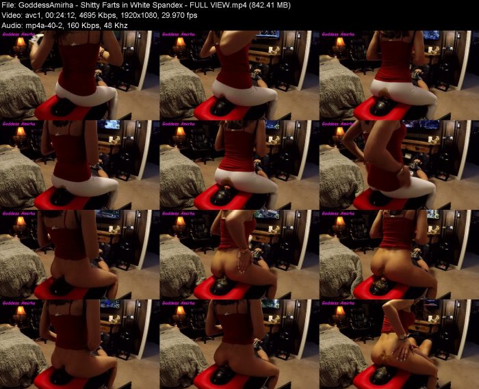 GoddessAmirha - Shitty Farts in White Spandex - FULL VIEW – KinkMixer - Violent Crazy Desires GoddessAmirha - Shitty Farts in White Spandex - FULL VIEW | Toilet Slavery | Kinkmixer