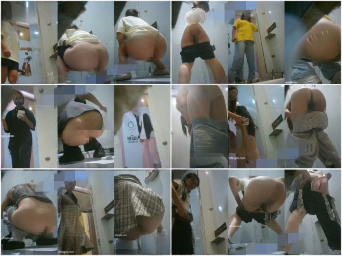 Spy Today 最新 ✅ [トイレでの一枚] トイレを利用する美女を捉えた、手持ち・サイドからの自然なスナップショット (1)