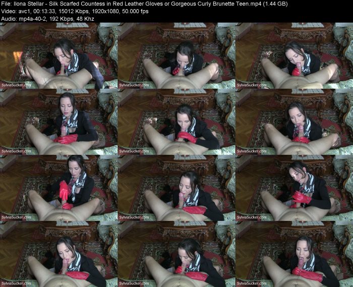 Ilona Stellar - Silk Scarfed Countess in Red Leather Gloves or Gorgeous ... | FemDom | Kinkmixer