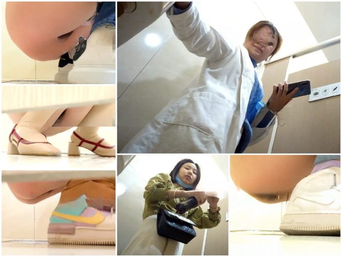 【KZエピソード5 トイレ撮影】様々な美女たちのダブルレンズWC撮影 | Toilet Voyeurism | Kinkmixer