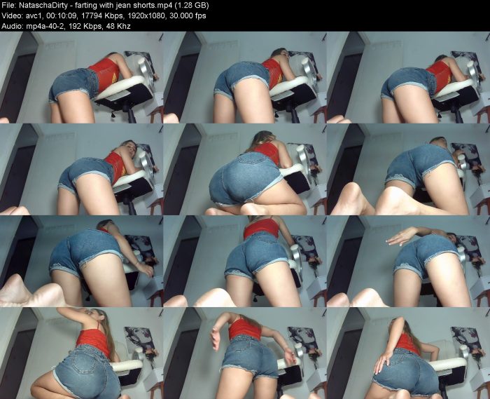 NataschaDirty - farting with jean shorts – KinkMixer - Violent Crazy Desires NataschaDirty - farting with jean shorts | Poop Girls | Kinkmixer