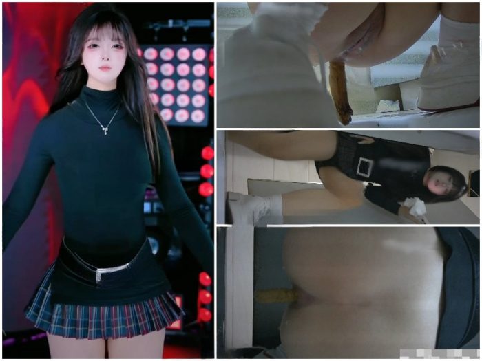 Public Restroom 【女性配信者トイレ盗撮16（大便・白虎）】デュアルアングル・超高画質・白虎（無毛）の女性配信者トイレ盗撮