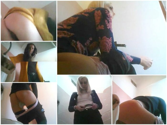 Nude Ass Student restroom 114-115 | Toilet Voyeurism | Kinkmixer