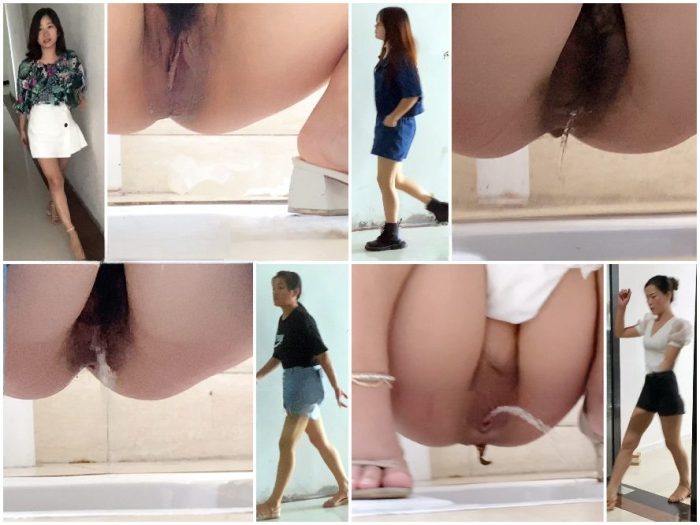 Public Restroom インフルエンサーの会社のトイレの写真❤️ 価値の高いインフルエンサーの女の子たちがクローズアップでたくさん登場し... | Toilet Voyeurism | Kinkmixer