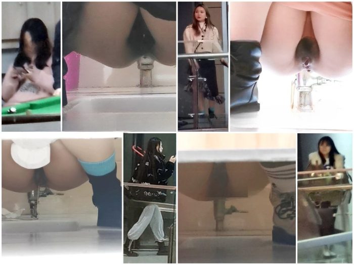 Public Restroom 国内のショッピングモールの各階にある女性用トイレで撮影した写真です❤️ 多くの若い女性がこれらの施設を利用しています | Toilet Voyeurism | Kinkmixer