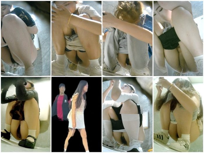 Public Restroom China Toilet Voyeur sifangktv 2947-2949