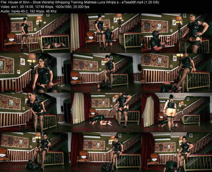House of Sinn - Shoe Worship Whipping Training Mistress Luna Whips a - a... – KinkMixer - Violent Crazy Desires House of Sinn - Shoe Worship Whipping Training Mistress Luna Whips a - a... | FemDom | Kinkmixer