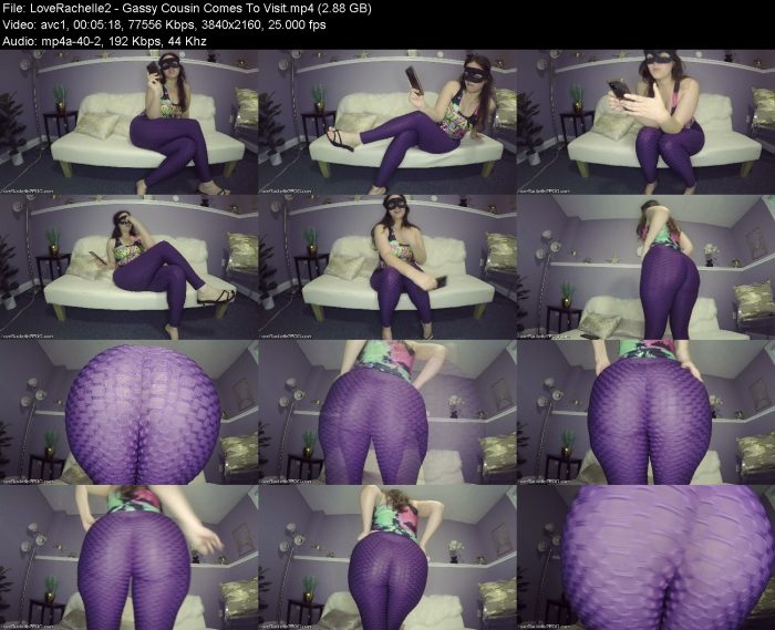LoveRachelle2 - Gassy Cousin Comes To Visit | Poop Girls | Kinkmixer