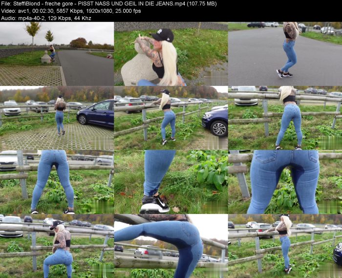 SteffiBlond - freche gore - PISST NASS UND GEIL IN DIE JEANS | Pee | Kinkmixer