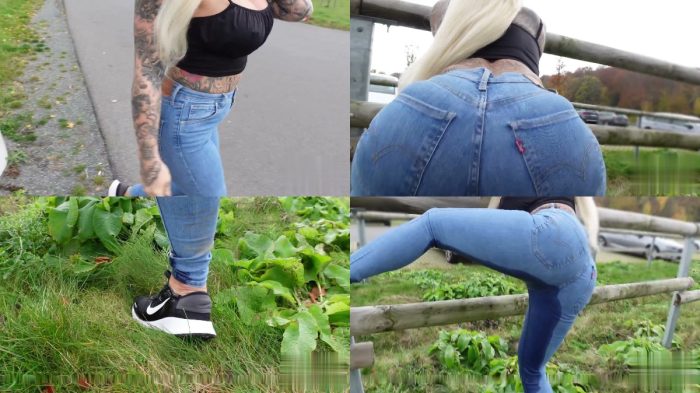 SteffiBlond – freche gore – PISST NASS UND GEIL IN DIE JEANS