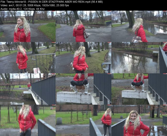 Teeny-Winnie18 - PISSEN IN DER STADTPARK ABER WO REIN | Pee | Kinkmixer