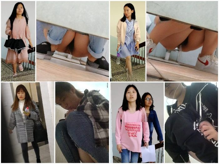 digicamcontrol 大学街のフルHDパノラマビュー。数人の美しい若い女性が写っている | Toilet Voyeurism | Kinkmixer