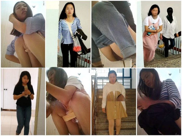 digicamcontrol 大学街のフルHDパノラマビュー。数人の美しい若い女性が写っている | Toilet Voyeurism | Kinkmixer